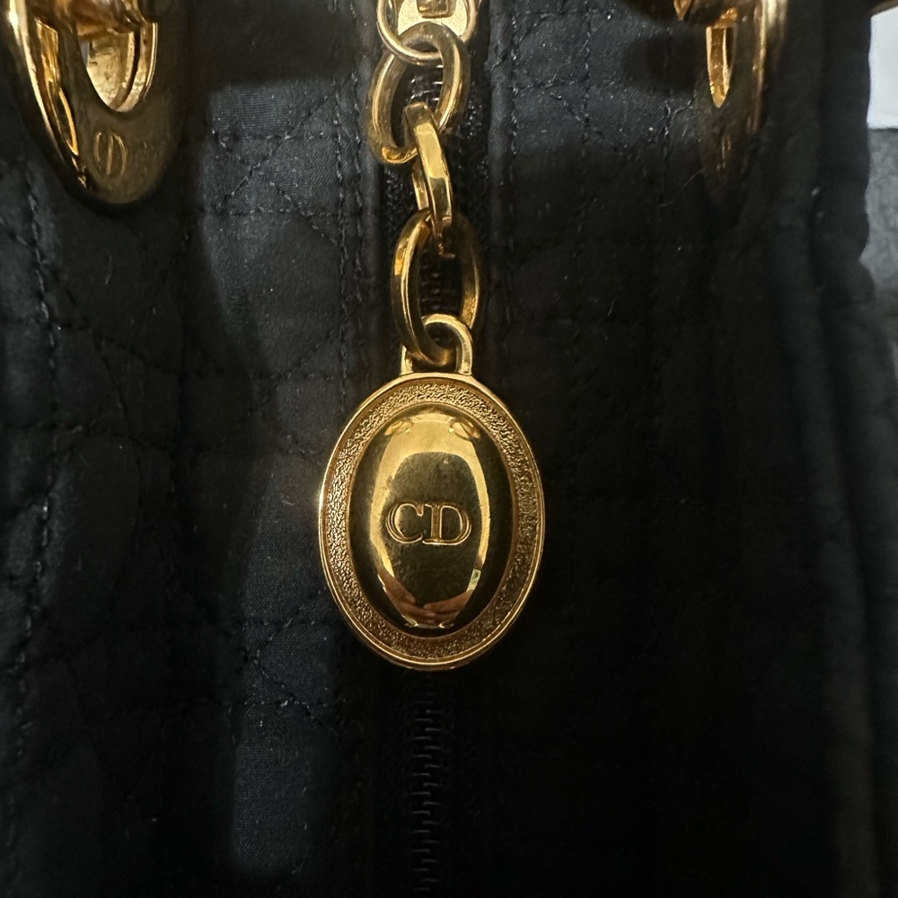AUTH. Christian Dior Vintage Top Handle Bag - Picture 5 of 11